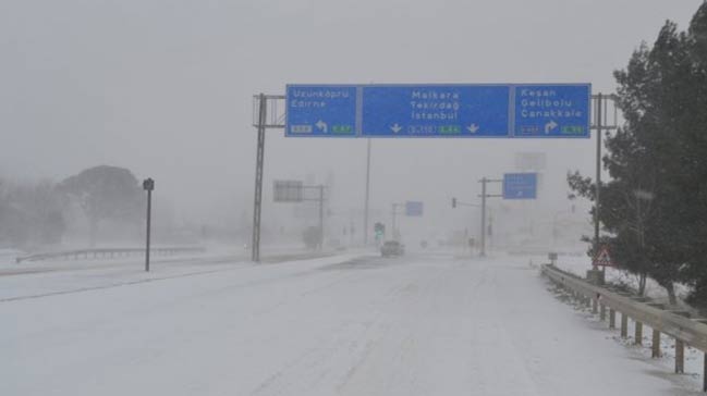 Trakya'da yoğun kar bekleniyor!