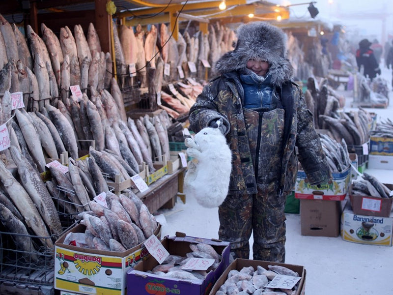 Dünyanın en soğuk şehri Yakutsk'da hayat...