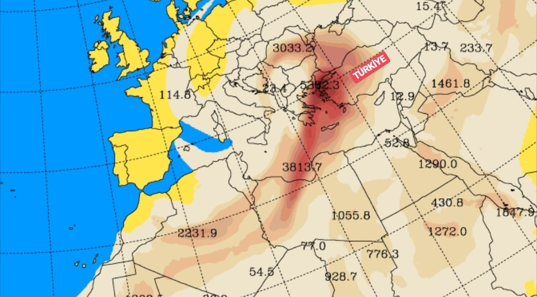 Afrika'dan Toz Kütlesi Geliyor!