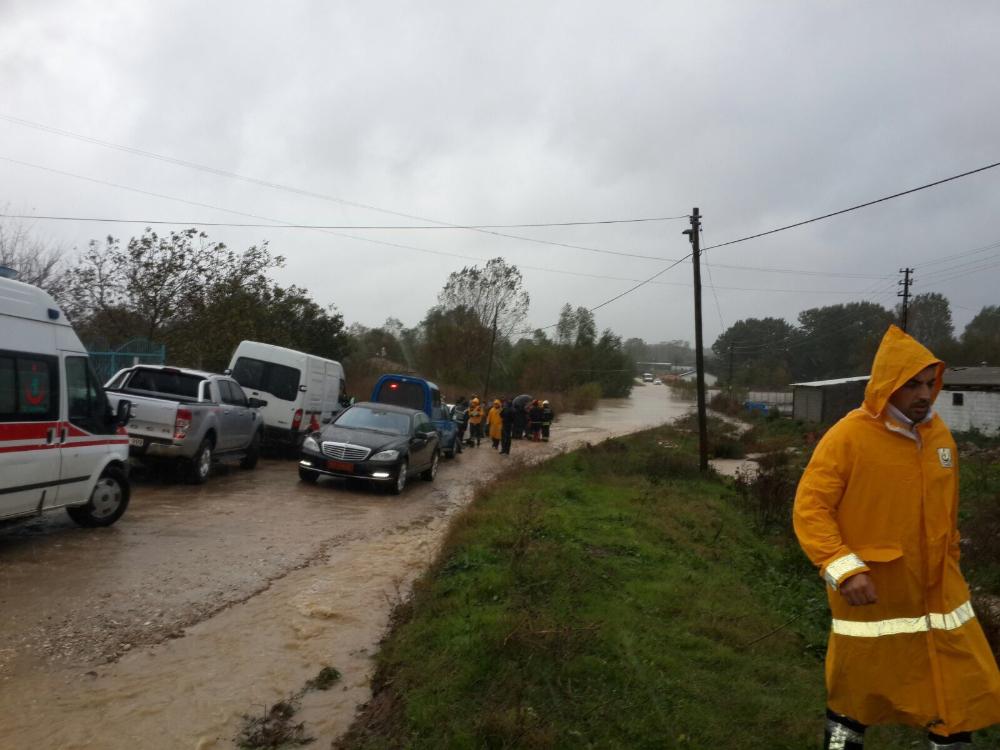 Tekirdağ'da 1 asker sele kapıldı!