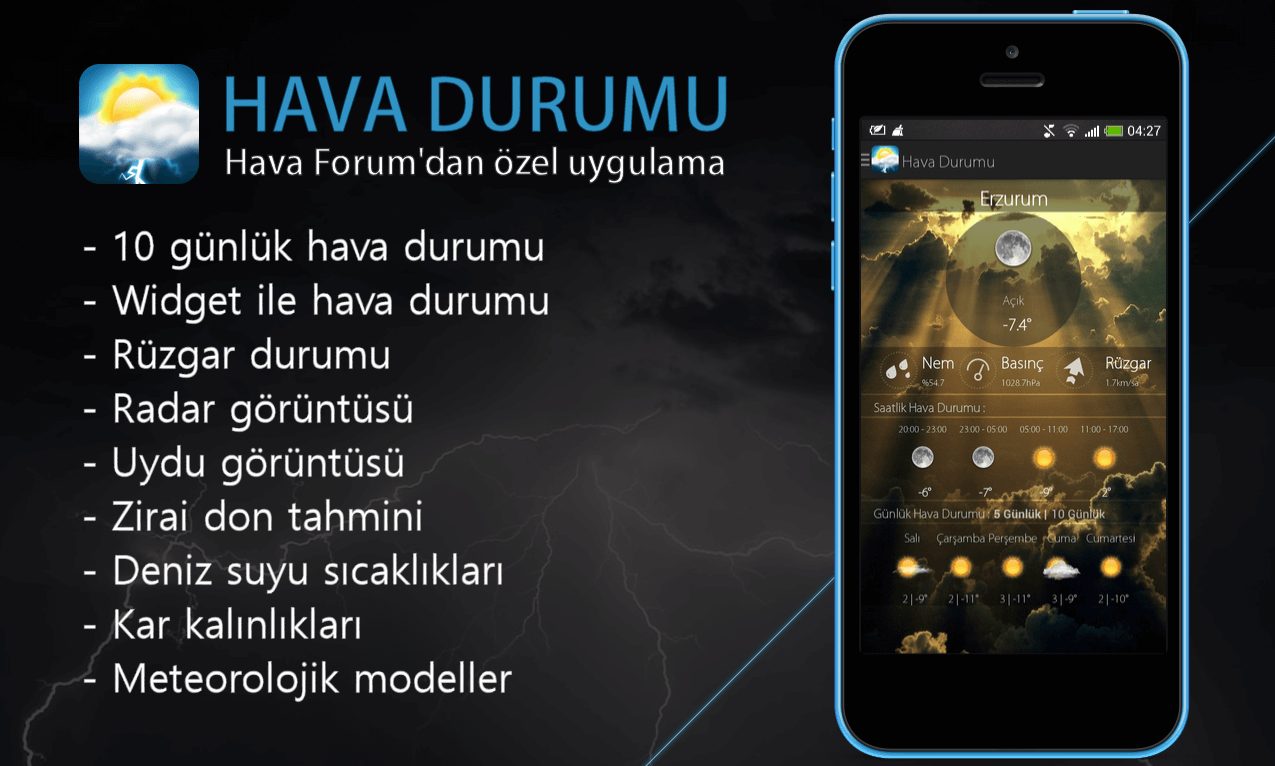 Android Hava Durumu Programı