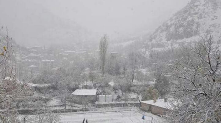 Hakkari'de okullar tatil oldu...