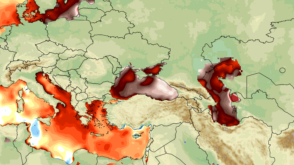 Karadeniz'de Deniz Suyu Sıcaklığı Dikkat Çekiyor!