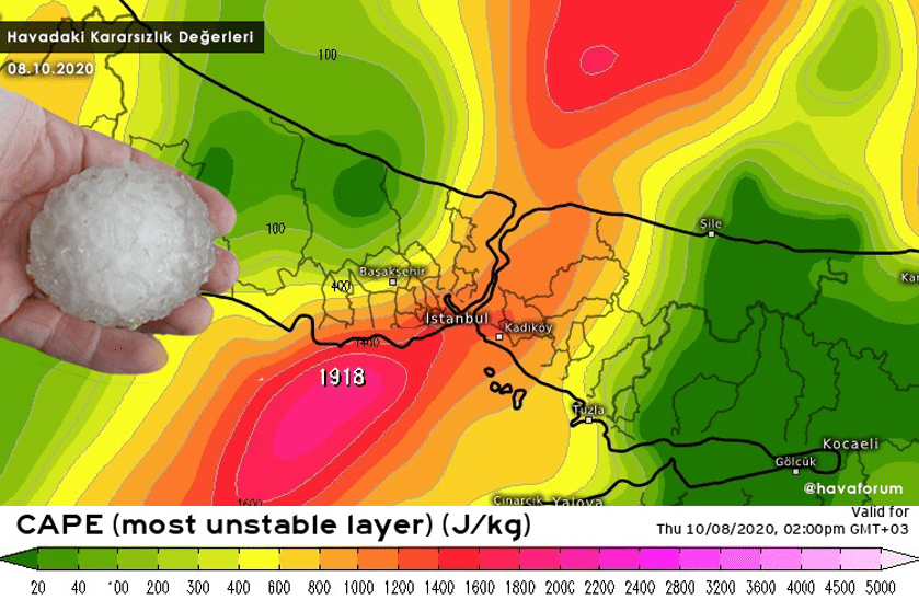 Marmara'da Yeni Meteorolojik Hareketlilik…