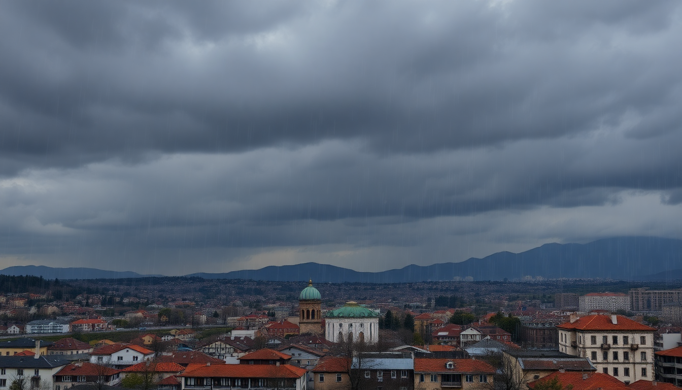 Kırklareli Haftaya Bulutlu ve Yağışlı Hava ile Başlıyo