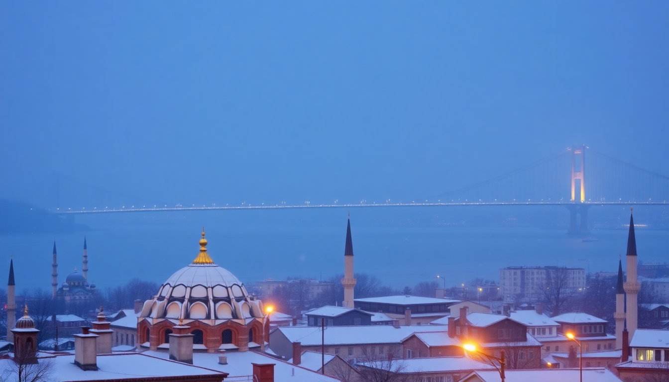 İstanbul'a İlk Kar Ne Zaman Yağacak?